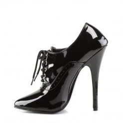 Devious New Arrivals DOMINA-460 Black Patent