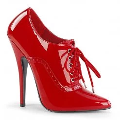 Devious DOMINA-460 Red Patent Shoes