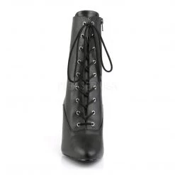 Pleaser Pink Label Boots DREAM-1020 Black Faux Leather