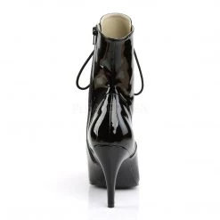 Pleaser Pink Label DREAM-1020 Black Patent Boots