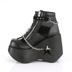 Demonia DYNAMITE-101 Black Vegan Leather-Vegan Suede Ankle Boot Coming Soon (Pre-Order) 10 Demonia DYNAMITE-101 Black Vegan Leather-Vegan Suede Ankle Boot Coming Soon (Pre-Order)