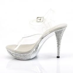 Fabulicious ELEGANT-408 Clear/Silver Chrome New Arrivals 11 Fabulicious ELEGANT-408 Clear/Silver Chrome New Arrivals