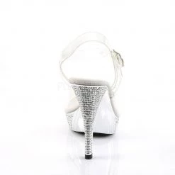 Fabulicious ELEGANT-408 Clear/Silver Chrome New Arrivals 12 Fabulicious ELEGANT-408 Clear/Silver Chrome New Arrivals