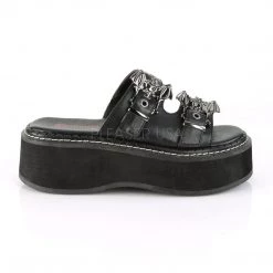 Demonia EMILY-100 Black Vegan Leather Shoes 11 Demonia EMILY-100 Black Vegan Leather Shoes