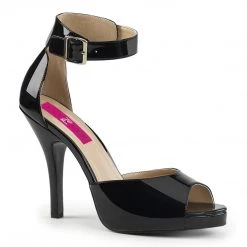 Pleaser Pink Label EVE-02 Black Patent