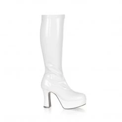 Funtasma New Arrivals EXOTICA-2000 White Stretch Patent