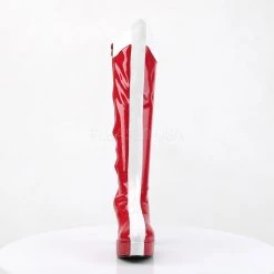 Funtasma EXOTICA-305 Red-White Stretch Patent