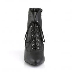 Pleaser Pink Label Boots FAB-1005 Black Faux Leather