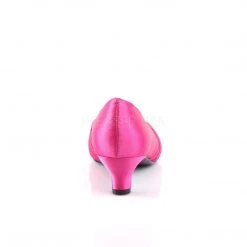 Pleaser Pink Label Shoes FAB-422 Hot Pink Satin 11 Pleaser Pink Label Shoes FAB-422 Hot Pink Satin