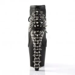 Pleaser FEARLESS-700-28 Black Faux Leather Ankle Boot Coming Soon (Pre-Order)