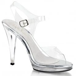 Fabulicious Shoes FLAIR-408 Clear