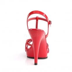 Fabulicious Shoes FLAIR-420 Red Patent
