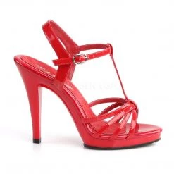 Fabulicious Shoes FLAIR-420 Red Patent