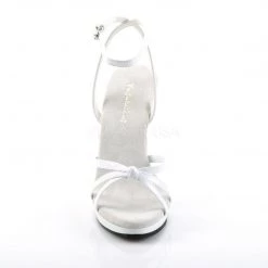 Fabulicious Shoes FLAIR-436 White Patent