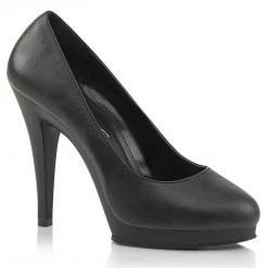 Pleaser Pink Label FLAIR-480 Black Pu/Black Matte 13 Pleaser Pink Label FLAIR-480 Black Pu/Black Matte