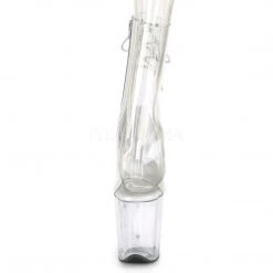 Pleaser FLAMINGO-1018C Clear Ankle Boot