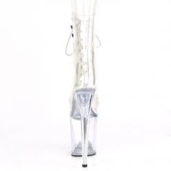 Pleaser Boots FLAMINGO-1021C Clear Ankle Boot