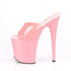 Pleaser FLAMINGO-801N Baby Pink (Jelly-Like) TPU/Baby Pink Slide