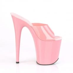 Pleaser FLAMINGO-801N Baby Pink (Jelly-Like) TPU/Baby Pink Slide