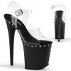 Pleaser FLAMINGO-808ABLS Clear Platform Sandal