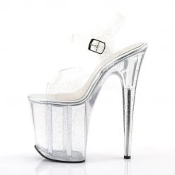Pleaser FLAMINGO-808MMG Clear Platform Sandal Coming Soon (Pre-Order)