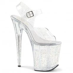 Pleaser FLAMINGO-808MMG Clear Platform Sandal Coming Soon (Pre-Order)