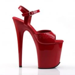 Pleaser FLAMINGO-809 Red Patent Platform Sandal New Arrivals