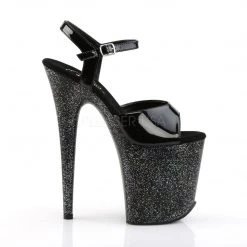 Pleaser FLAMINGO-809MG Black Platform Sandal