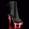 Pleaser FLASHDANCE-1018C-7 Clear Ankle Boot Boots