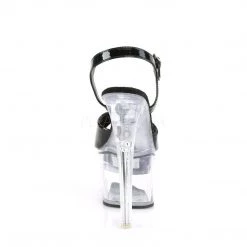 Pleaser FLASHDANCE-709 Black Patent Platform Sandal