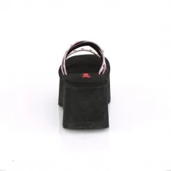 Demonia FUNN-19 Pink Hologram Sandal 19 Demonia FUNN-19 Pink Hologram Sandal