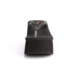 Demonia FUNN-33 Black Vegan Leather Sandal