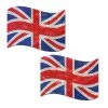 Pastease Flag: Union Jack United Kingdom Glittering Flag Nipple Pasties