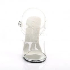 Fabulicious GALA-08 Clear Lucite Shoes