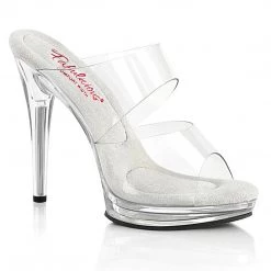 Fabulicious GLORY-502 Clear/Clear Shoes