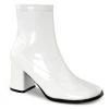 Funtasma GOGO-150 White Stretch Patent New Arrivals