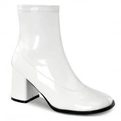 Funtasma GOGO-150 White Stretch Patent New Arrivals