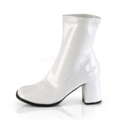 Funtasma GOGO-150 White Stretch Patent New Arrivals