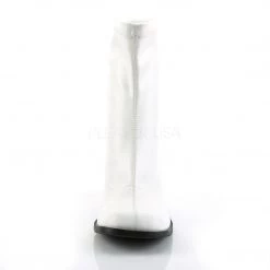 Funtasma Boots GOGO-150 White Stretch Pu