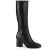 Funtasma GOGO-300-2 Black Stretch Faux Leather Boots 1 Funtasma GOGO-300-2 Black Stretch Faux Leather Boots