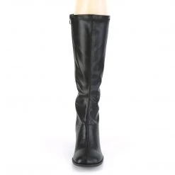 Funtasma GOGO-300-2 Black Stretch Faux Leather Boots