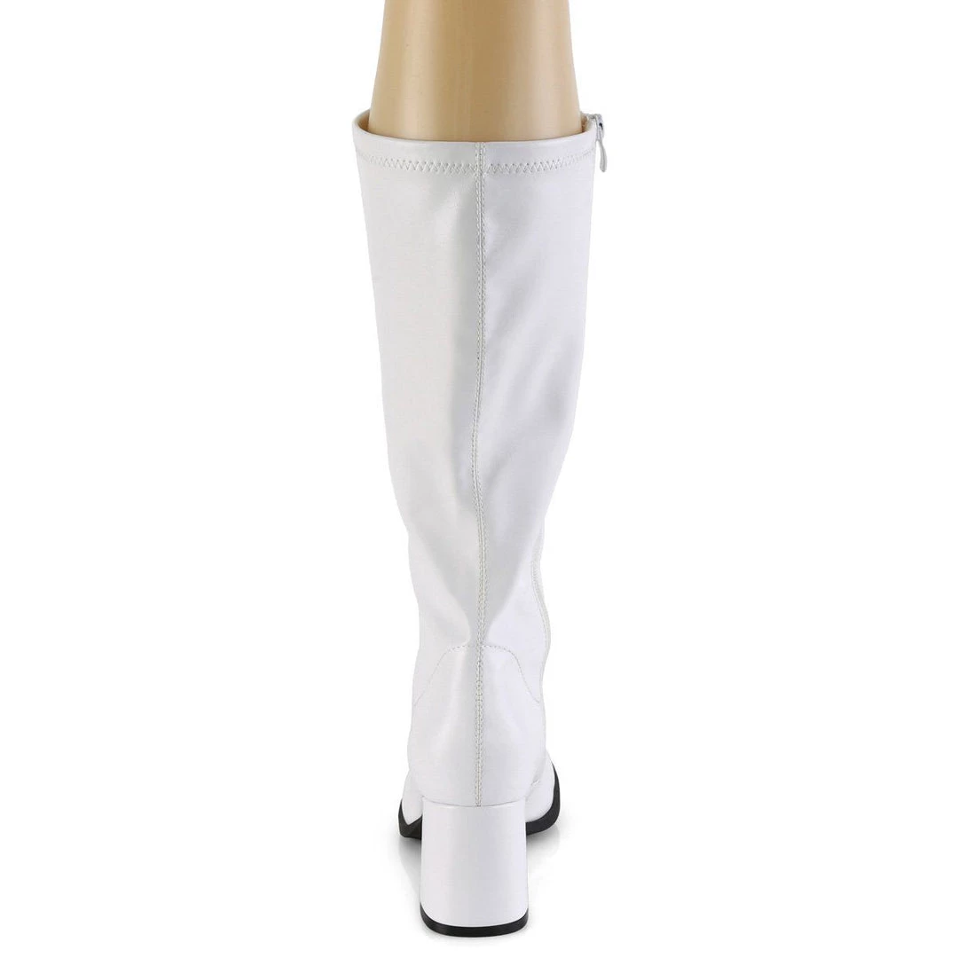 Funtasma GOGO-300-2 White Stretch Faux Leather New Arrivals 6 Funtasma GOGO-300-2 White Stretch Faux Leather New Arrivals