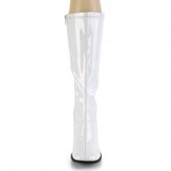 Funtasma GOGO-300-2 White Stretch Patent