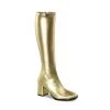 Funtasma GOGO-300 Gold Stretch Pu Boots