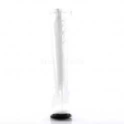 Funtasma GOGO-300 White Stretch Patent