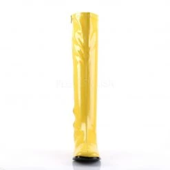 Funtasma GOGO-300 Yellow Stretch Patent New Arrivals