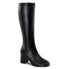 Funtasma Boots GOGO-300WC Wide Calf Black Stretch Pu