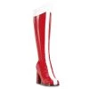 Funtasma GOGO-305 Red-White Stretch Patent New Arrivals