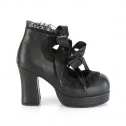 Demonia GOTHIKA-53 Black Vegan Leather Pump