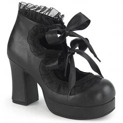 Demonia GOTHIKA-53 Black Vegan Leather Pump